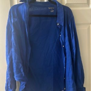 Lilly Pulitzer linen shirt